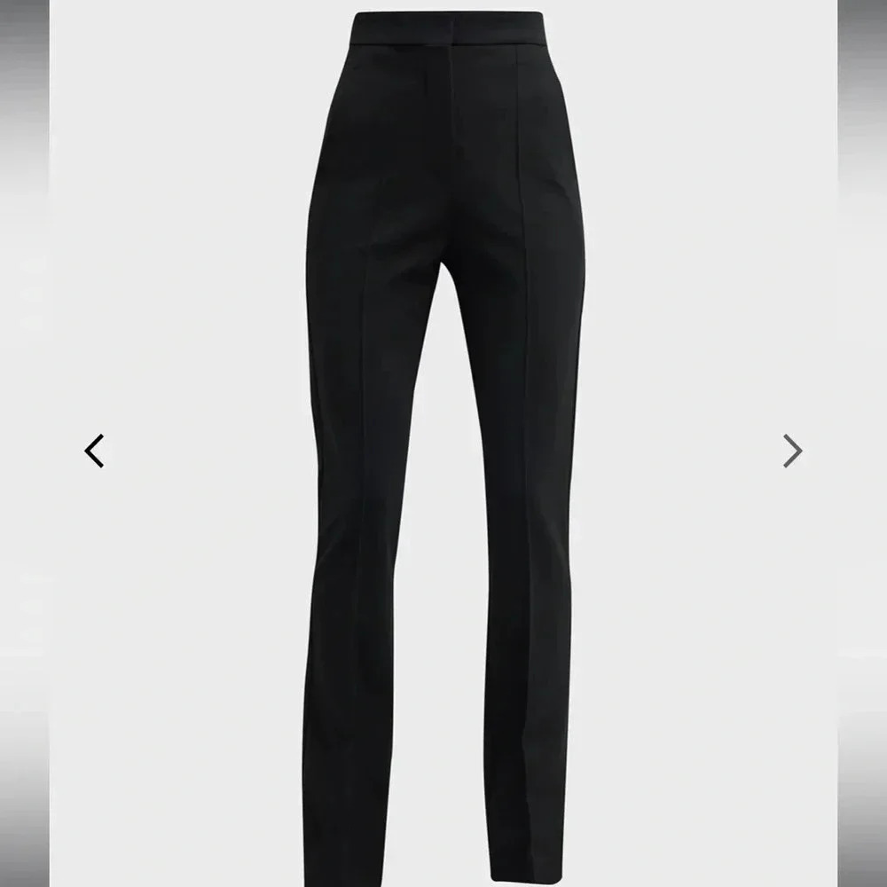 Max Mara Lari Pleated Straight-Leg Trousers